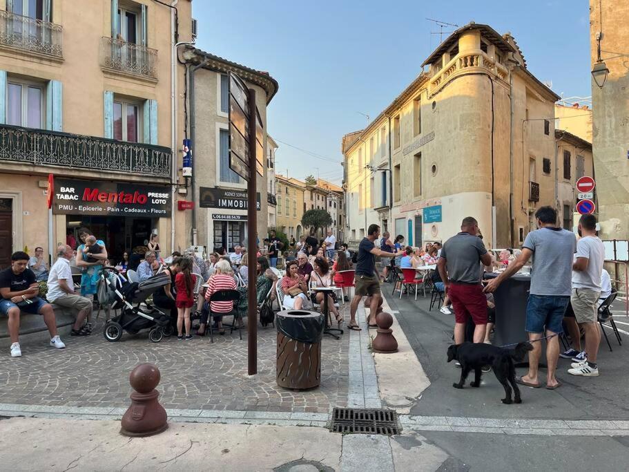 Charming Village House With Roof Top Terrace! Thezan-les-Beziers Ngoại thất bức ảnh
